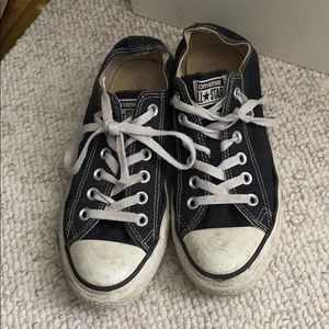Black Converse low top